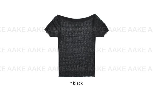 WAVE BOAT-NECK TOP