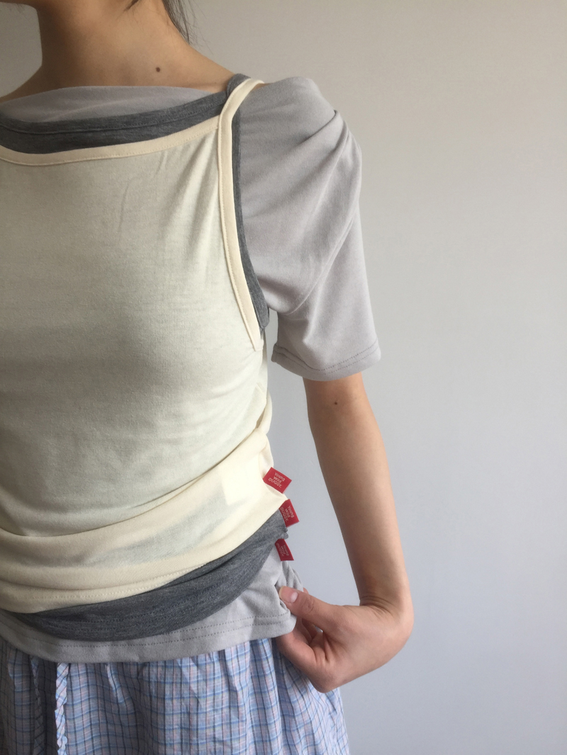 YWD LAYERED SLEEVELESS (5color)
