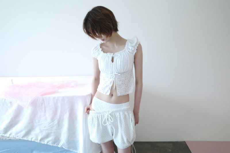 [summer item] フレールパンチングビキニ