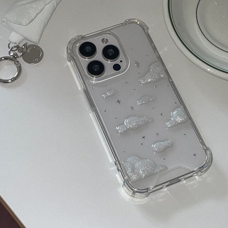 [made]bright cloud ver resin phone case 