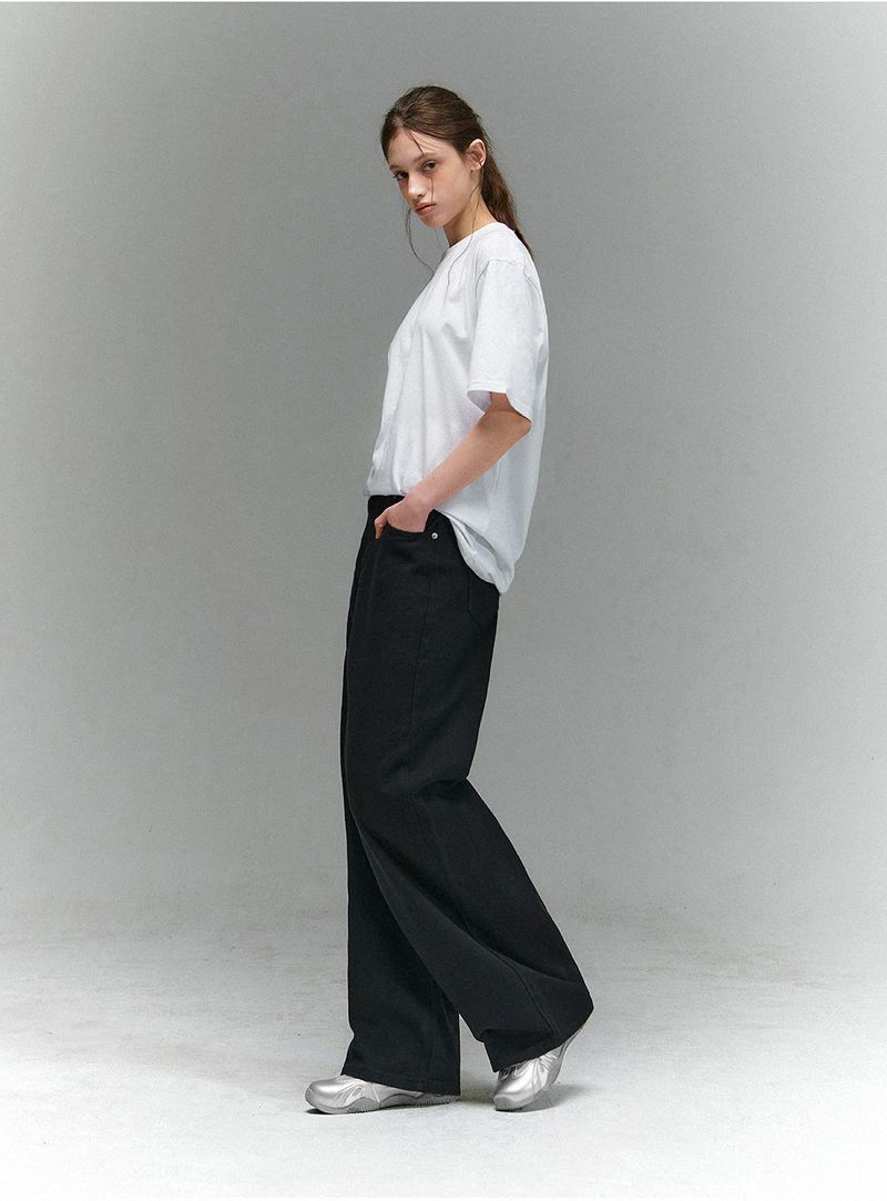 BTB : COMFY JEANS [SHADOW BLACK] [UNISEX]