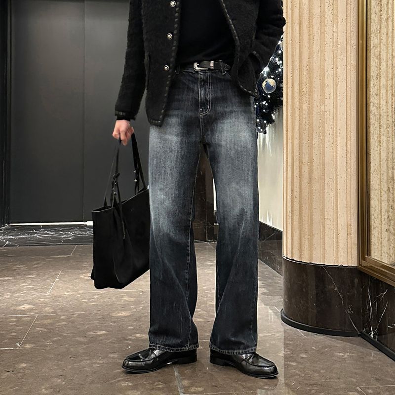 lemenne(ルメンヌ)の「LMN Cattle Slap Washing Wide Denim Pants (2 colors)(Pants)」