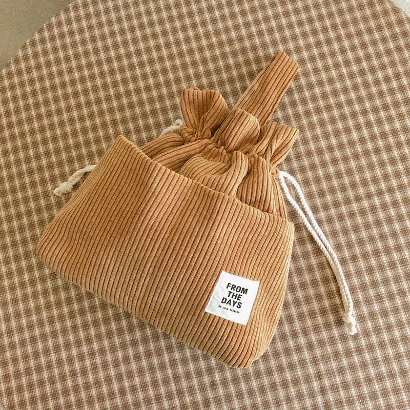 FROM THE DAYS（フロム ザ デイズ）の「【MADE】Corduroy Pouch Bag - Camel（Bags）」