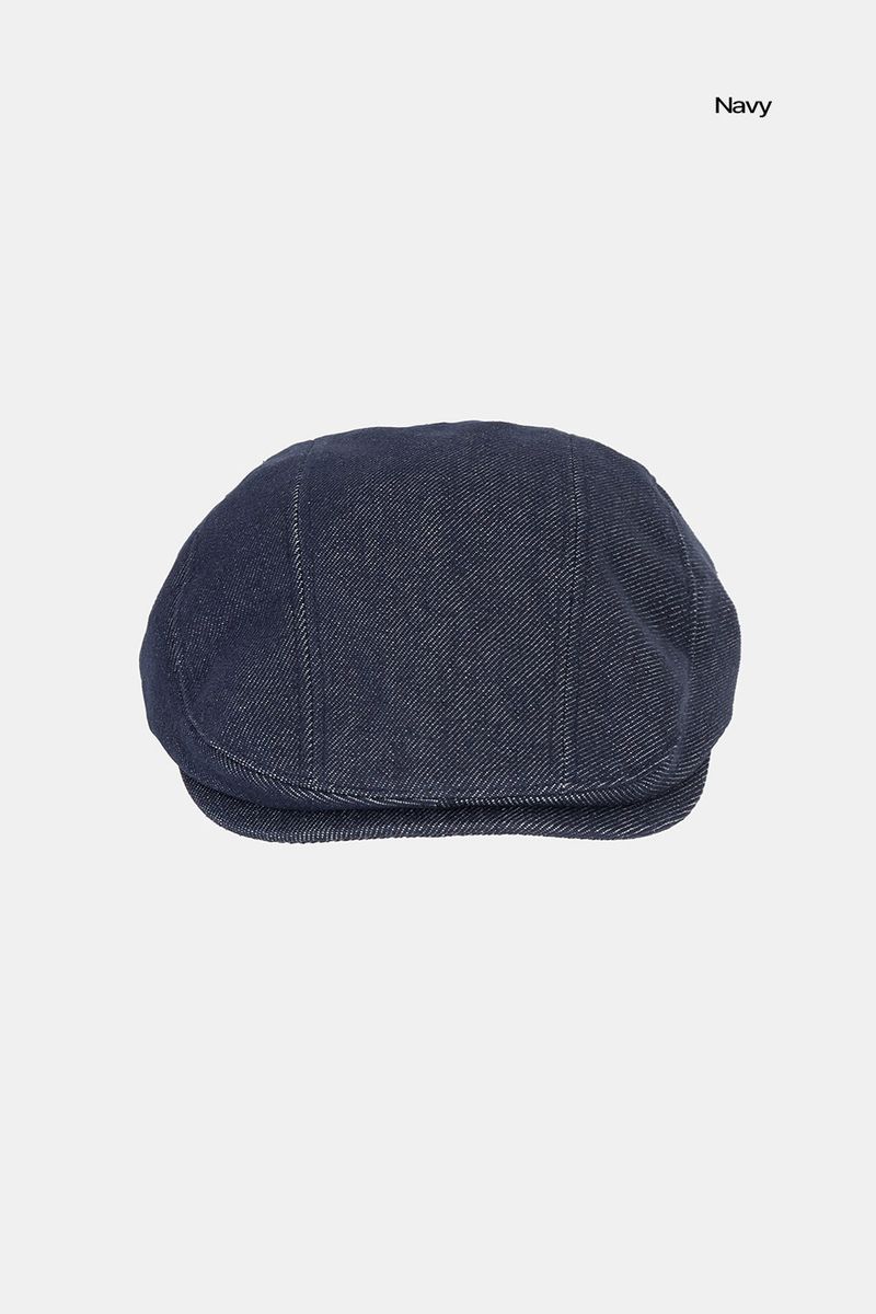 Ordinary denim hunting cap