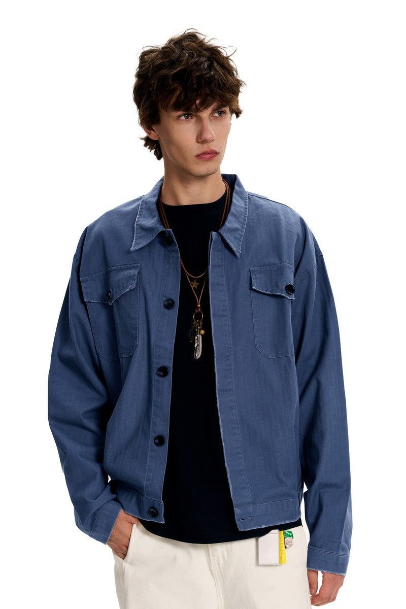 CZ Basicsの「French Blue Shirt Jacket(Jackets/Outerwear)」