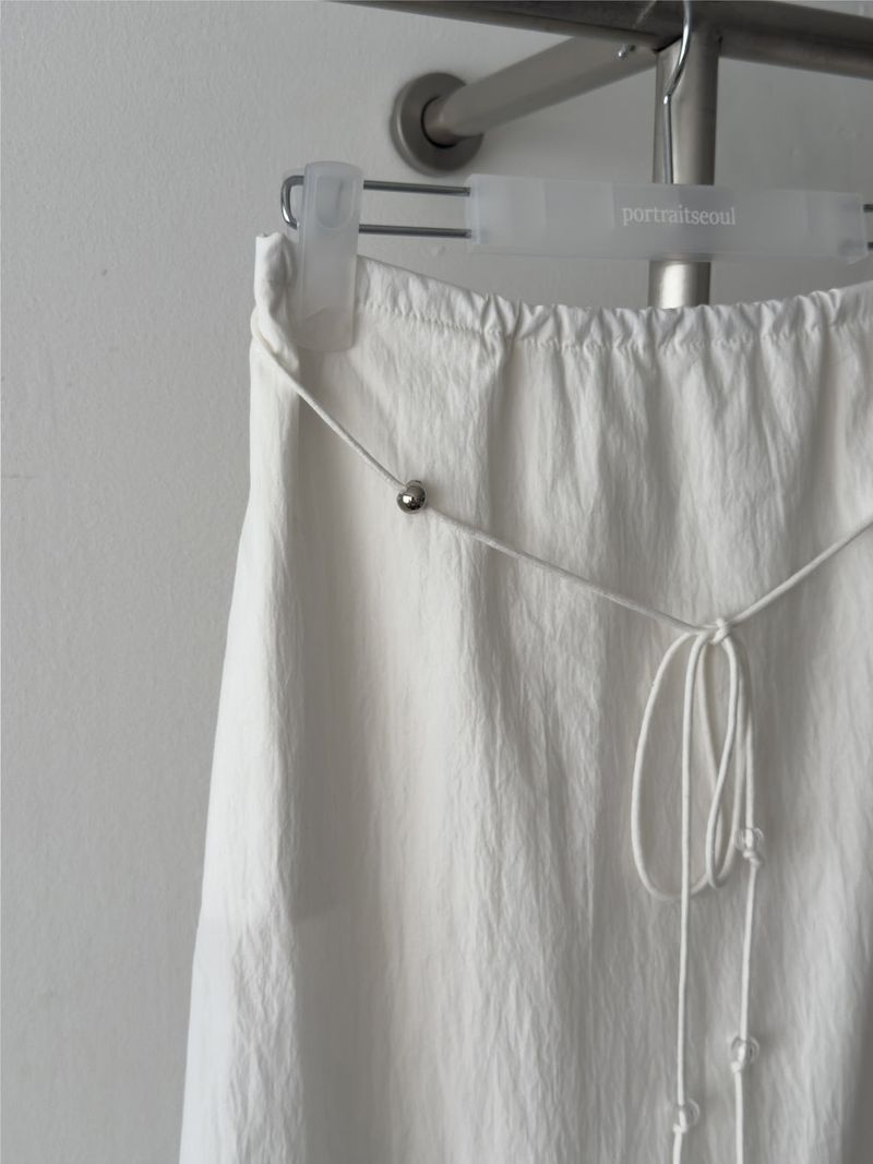 straight fit maxi skirt (cucumber green)