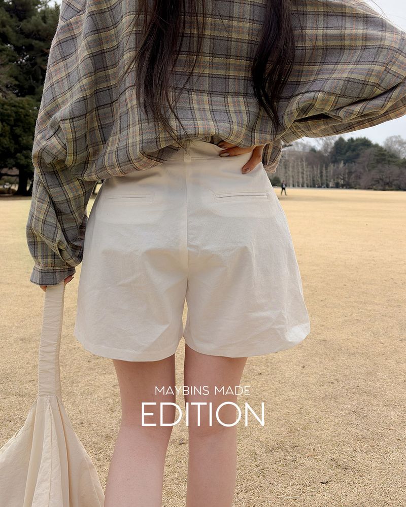 [MADE] Byuhi cotton short pants