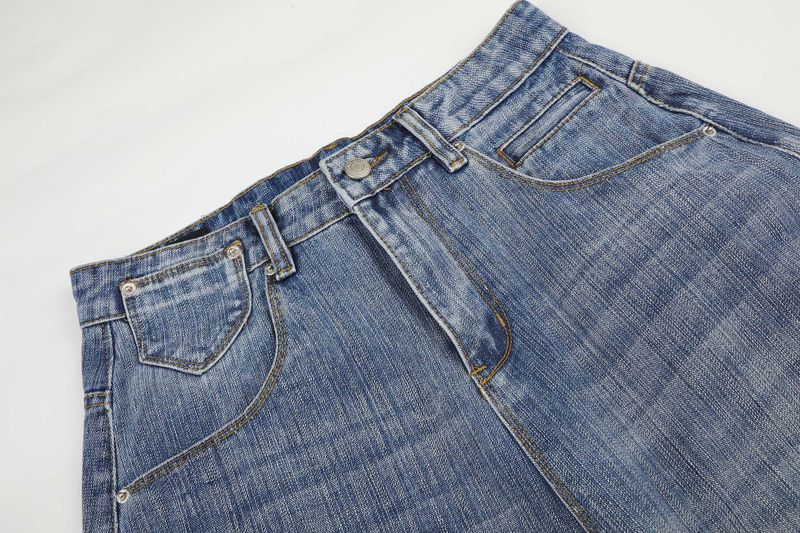 Nerine Double Pocket Wide Jeans