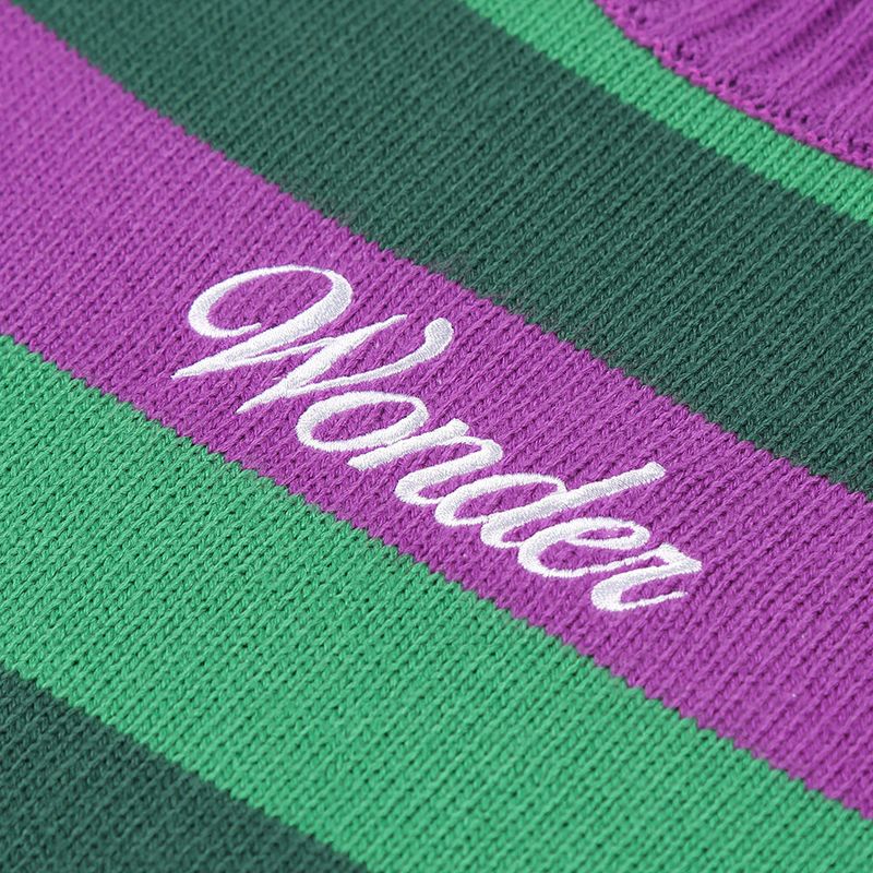 Logo Triple Stripe Knit