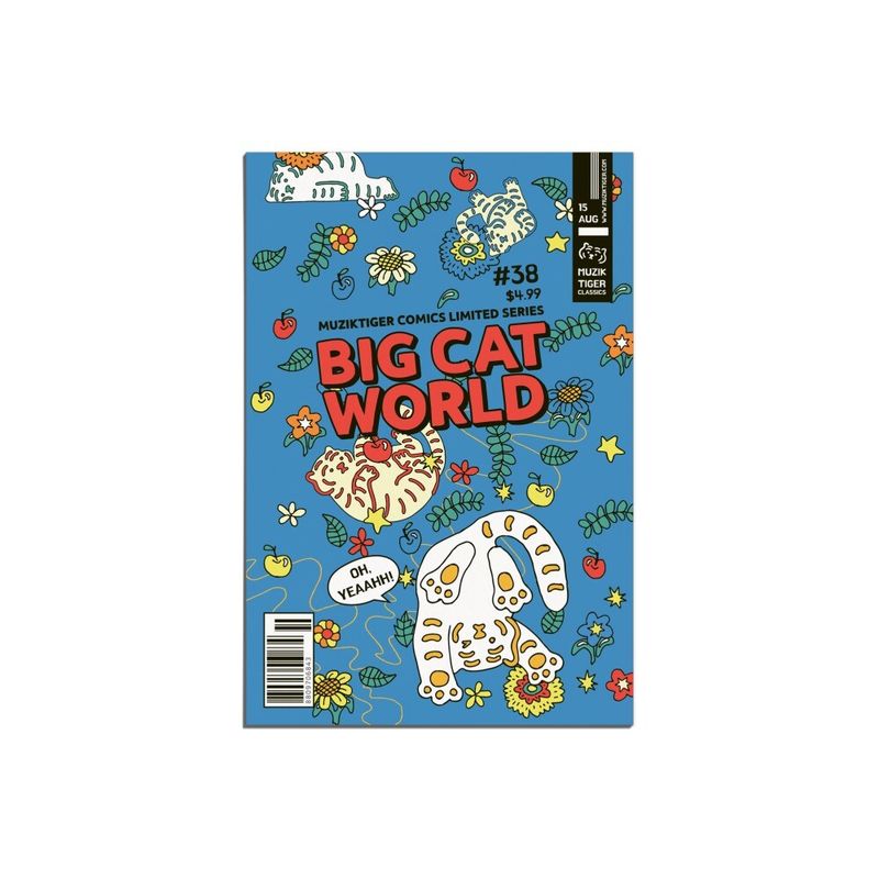 MUZIKTIGER（ムジークタイガー）の「コミックブックタイガーポストカード（スマホグッズ/小物）」