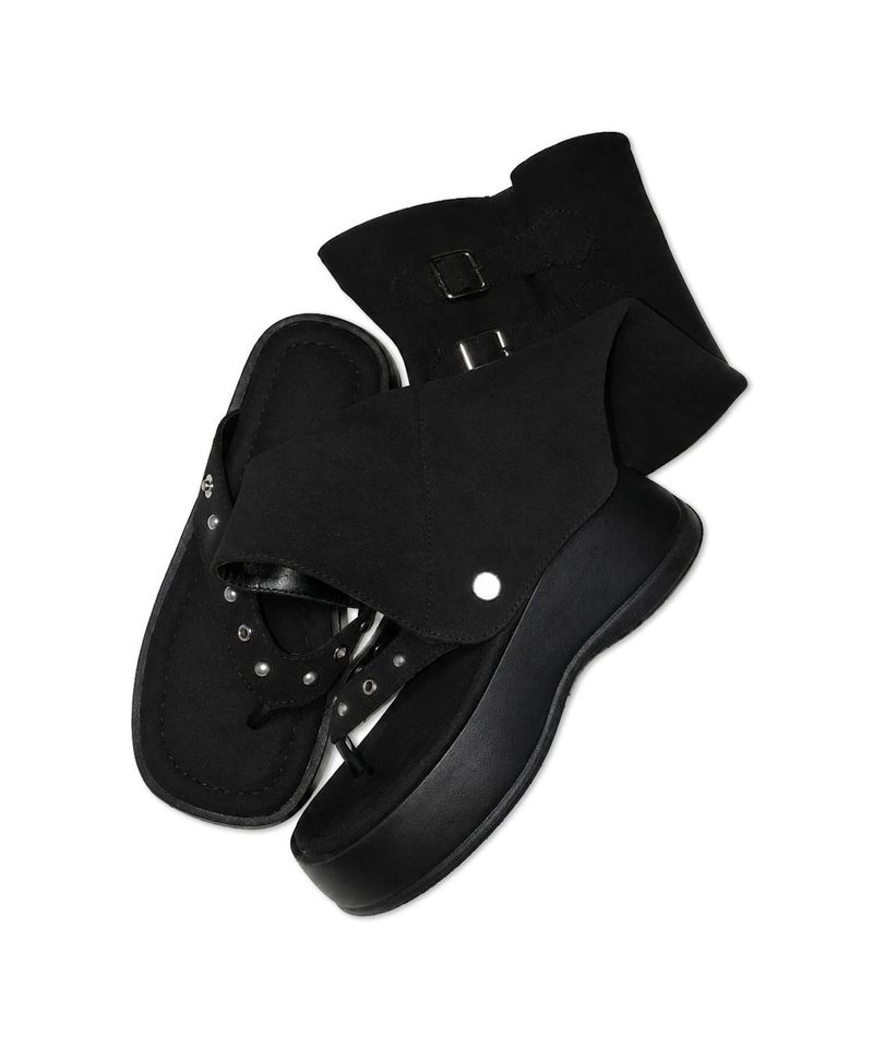 2-way platform sandal boots