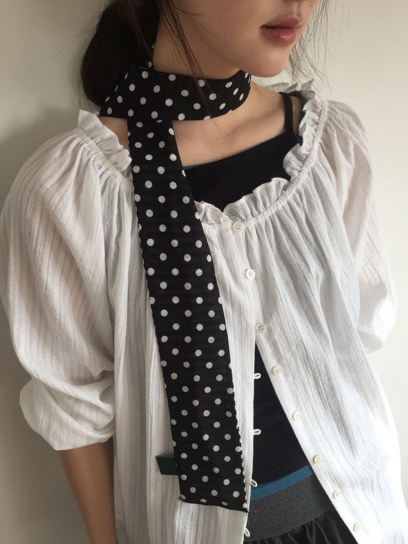 Movia Frill Blouse (2color)