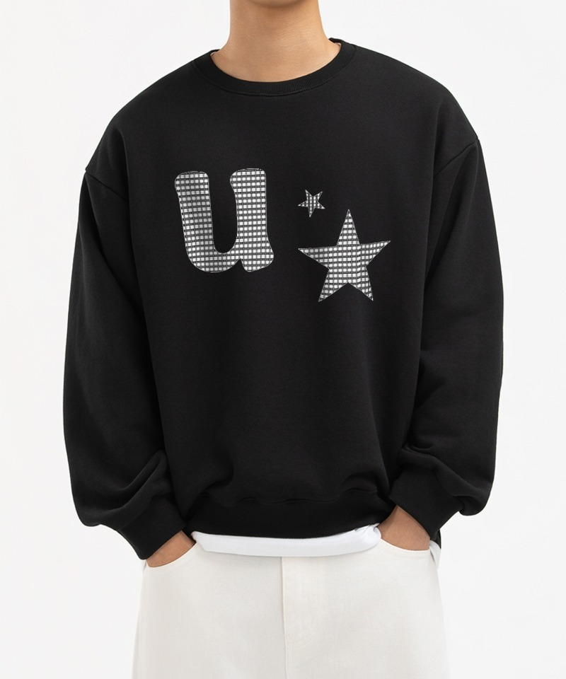 UNDEROFF（アンダーオフ）の「オーセンティックリラックスUスタースウェットシャツ ブラック（トップス）」