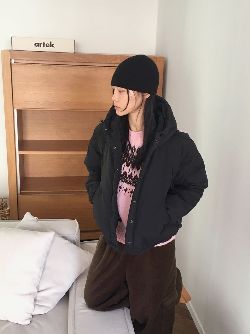 7oz】ショート中綿フード付きウェロンバオリン