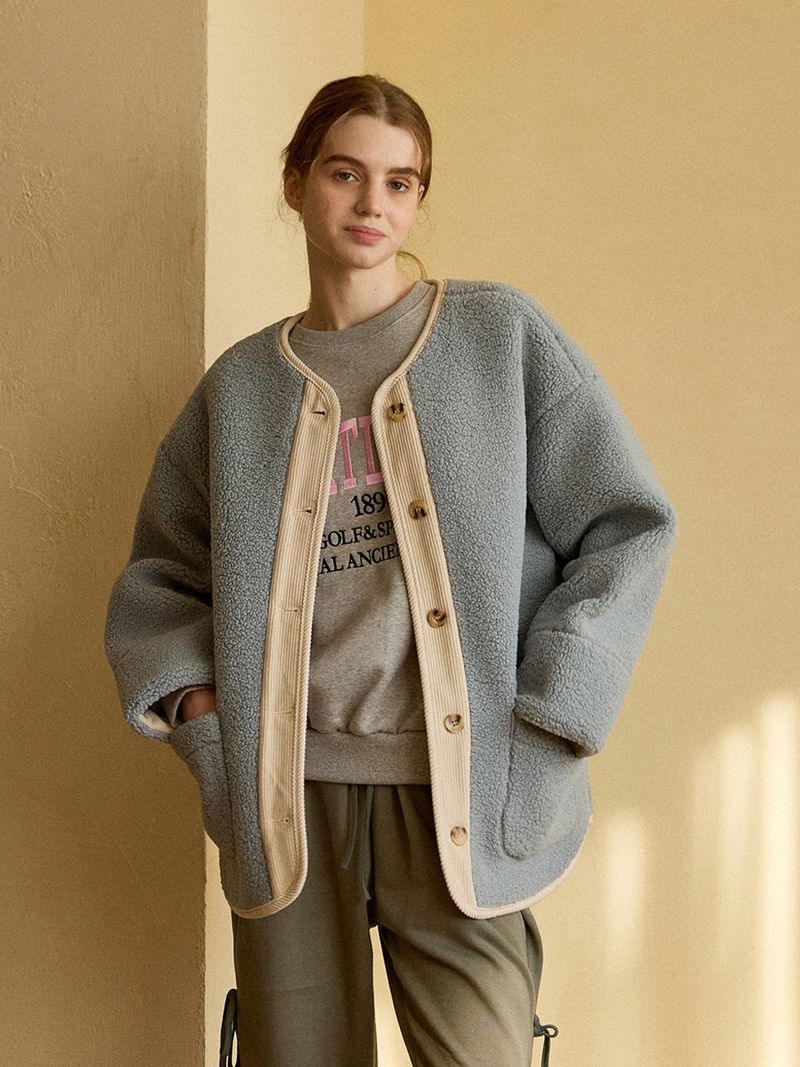 PINK PINEAPPLE（ピンクパイナップル）の「DUMBLE CORDU JUMPER（Jackets/Outerwear）」