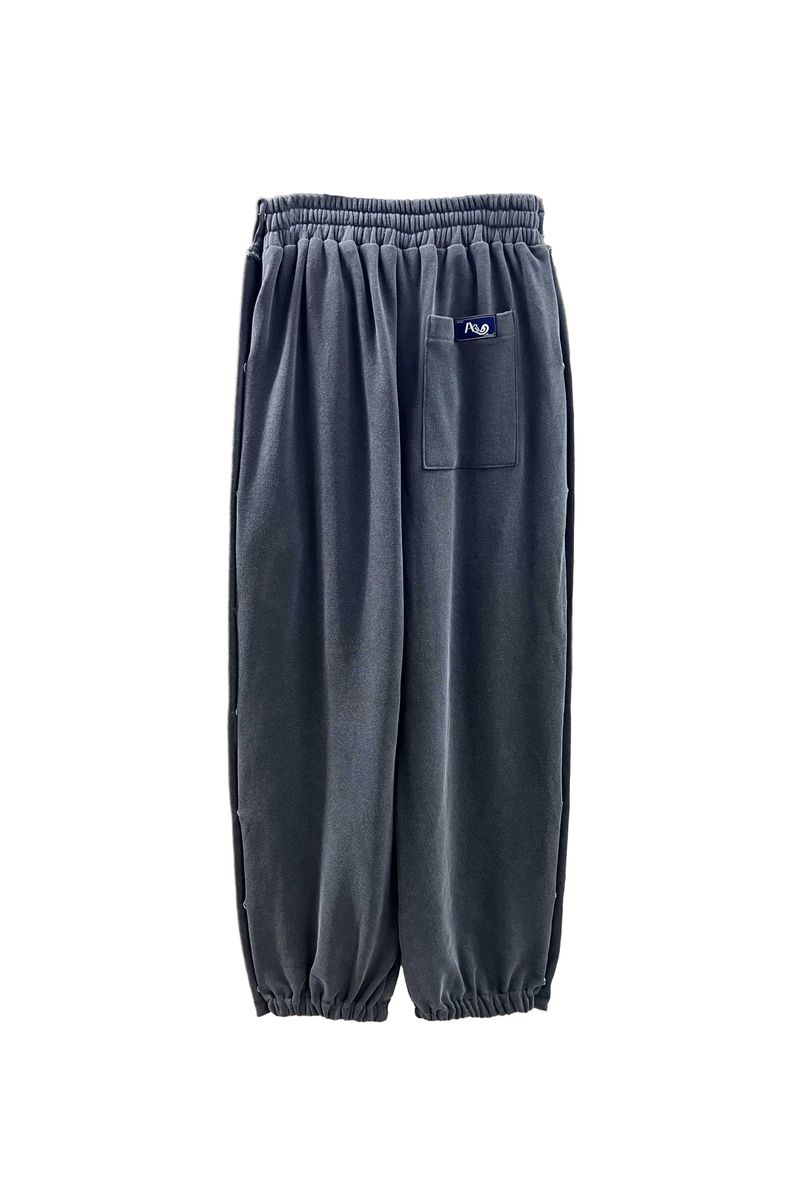 PITA SNAP OFF SWEAT PANTS / CHARCOAL
