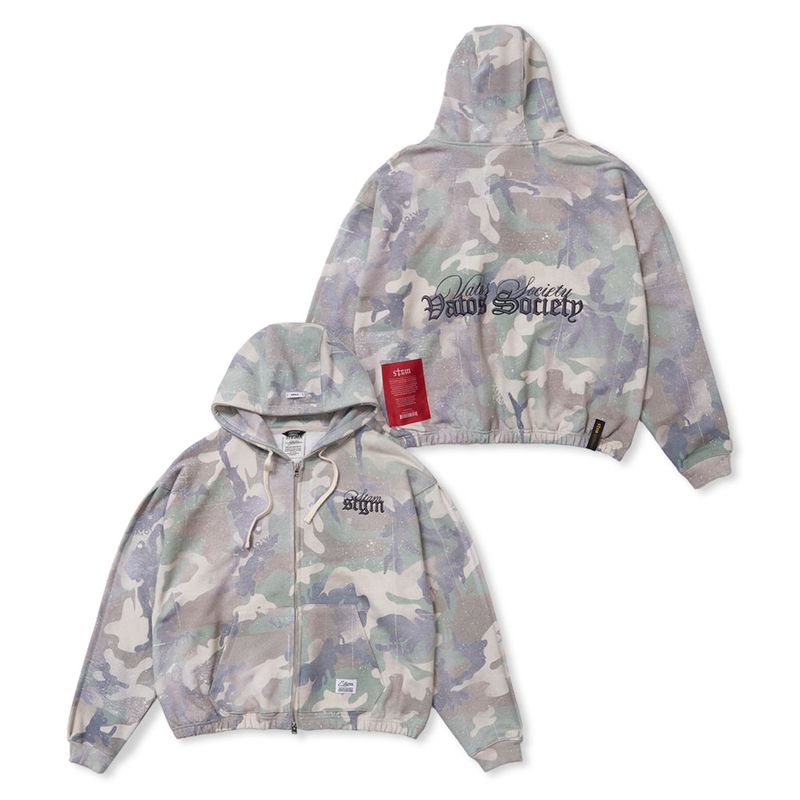 STIGMA(スティグマ)の「ML CROP ZIP-UP CAMO(Tops)」