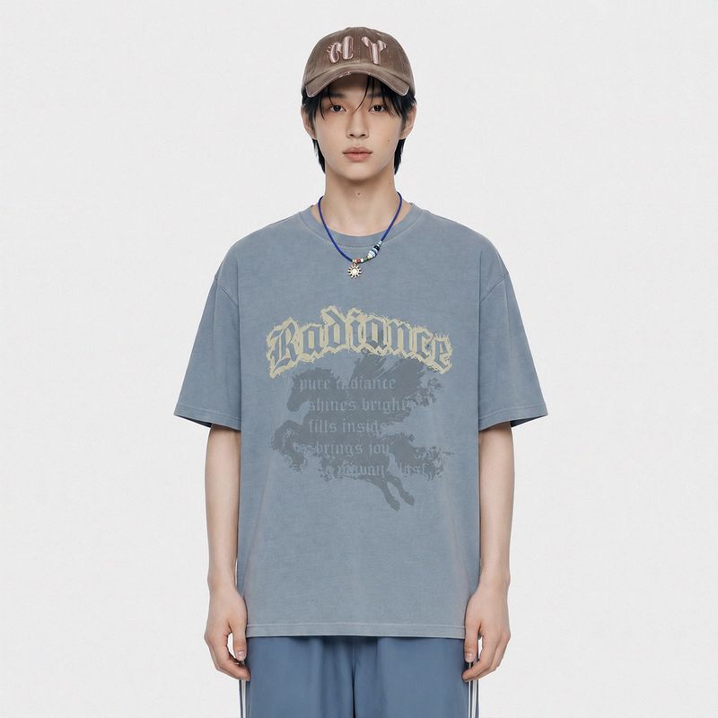 NTET（エヌティーイーティー）の「radiance pigment-dyed short-sleeve t-shirt (3color)（Tops）」