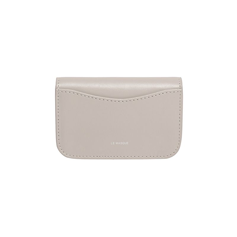 DOT Compact Card Wallets warm gray