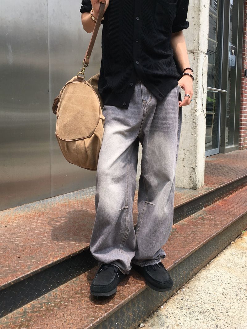Ploy Darted Denim Pants 2C