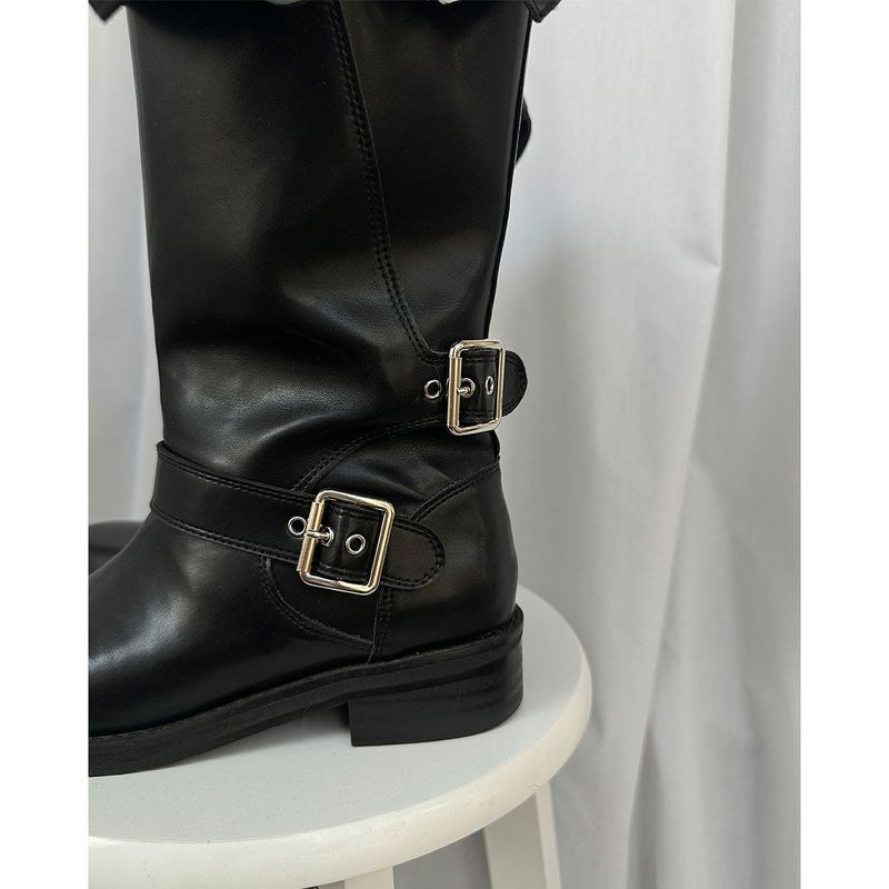Belted Twoway Boots
