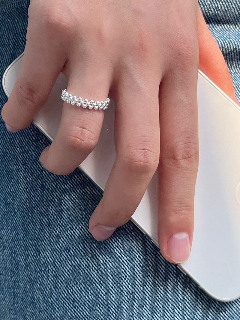 (silver925) Lune free ring