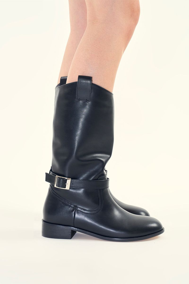 Raucohouse（ラウコハウス）の「Luca western leather long boots（Shoes）」