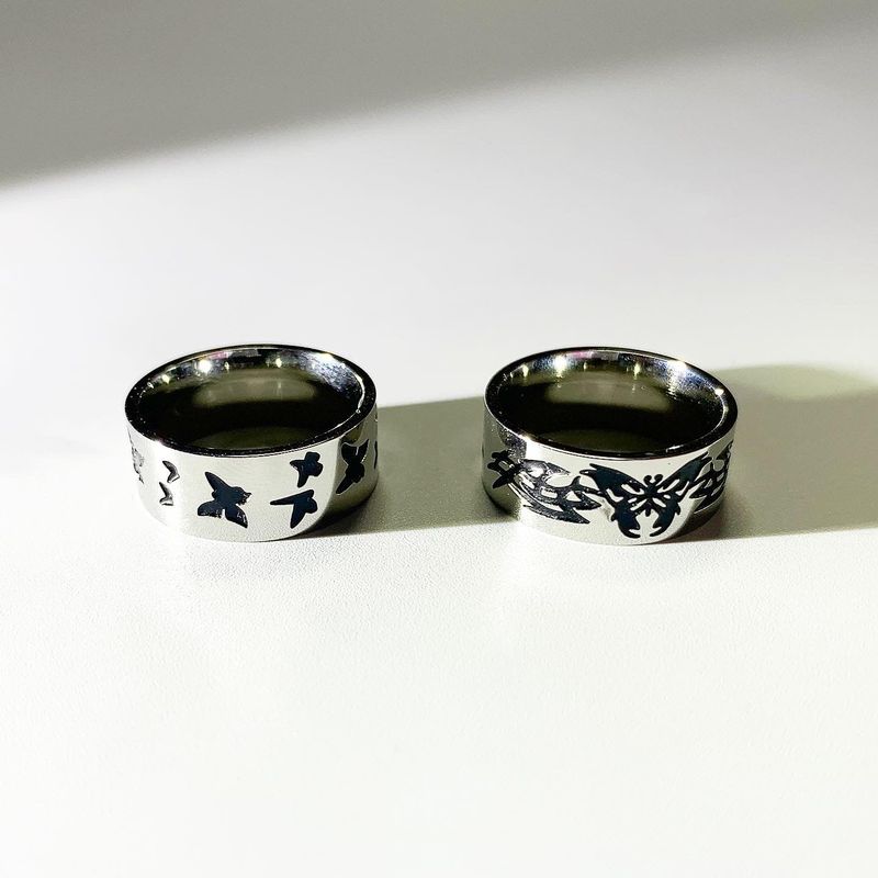 Bold Butterfly ring (2type)