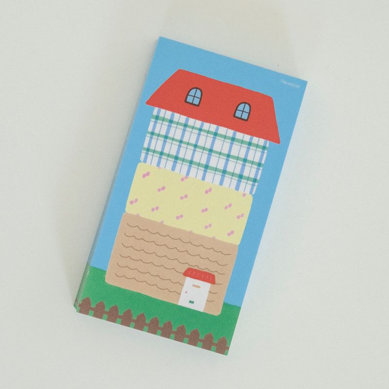 3 Floor House Memopad