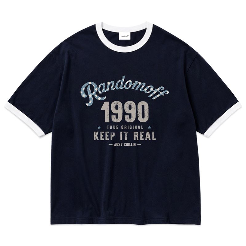 CHECKER ARCH LOGO RINGER T-SHIRT (3color)