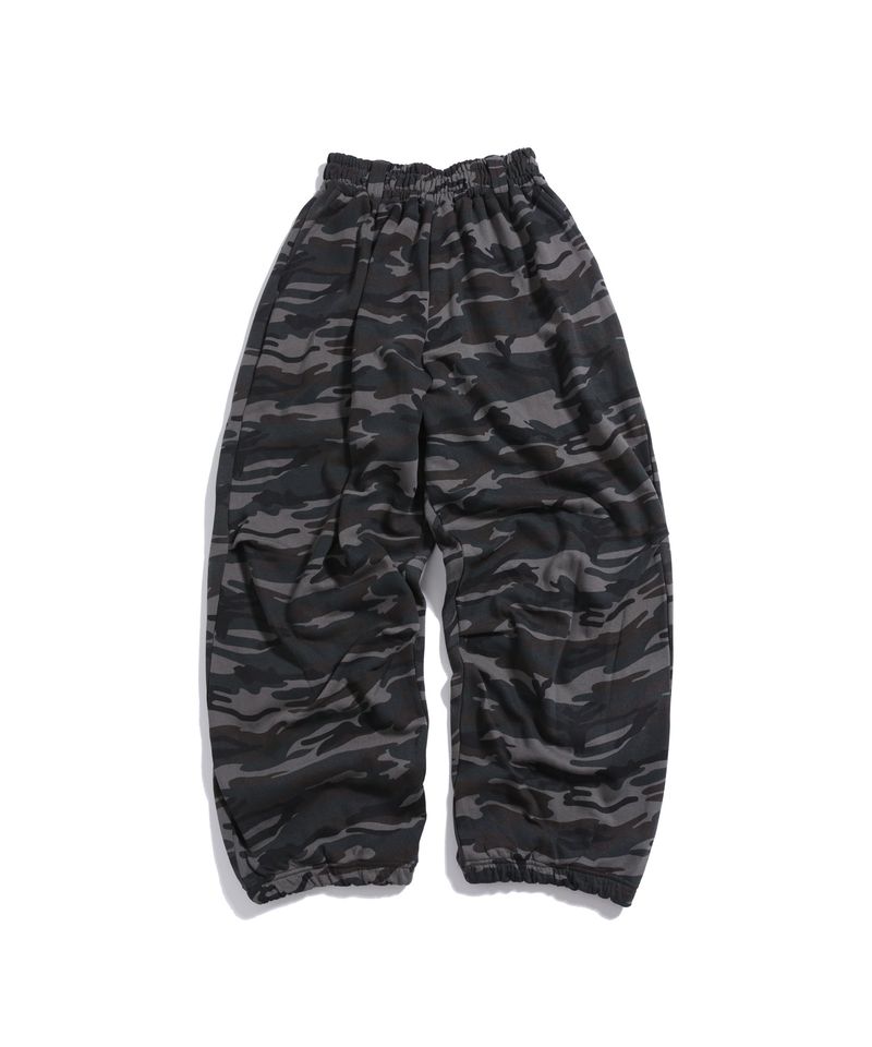  TWO-TUCK WIDE PANTS CAMO
