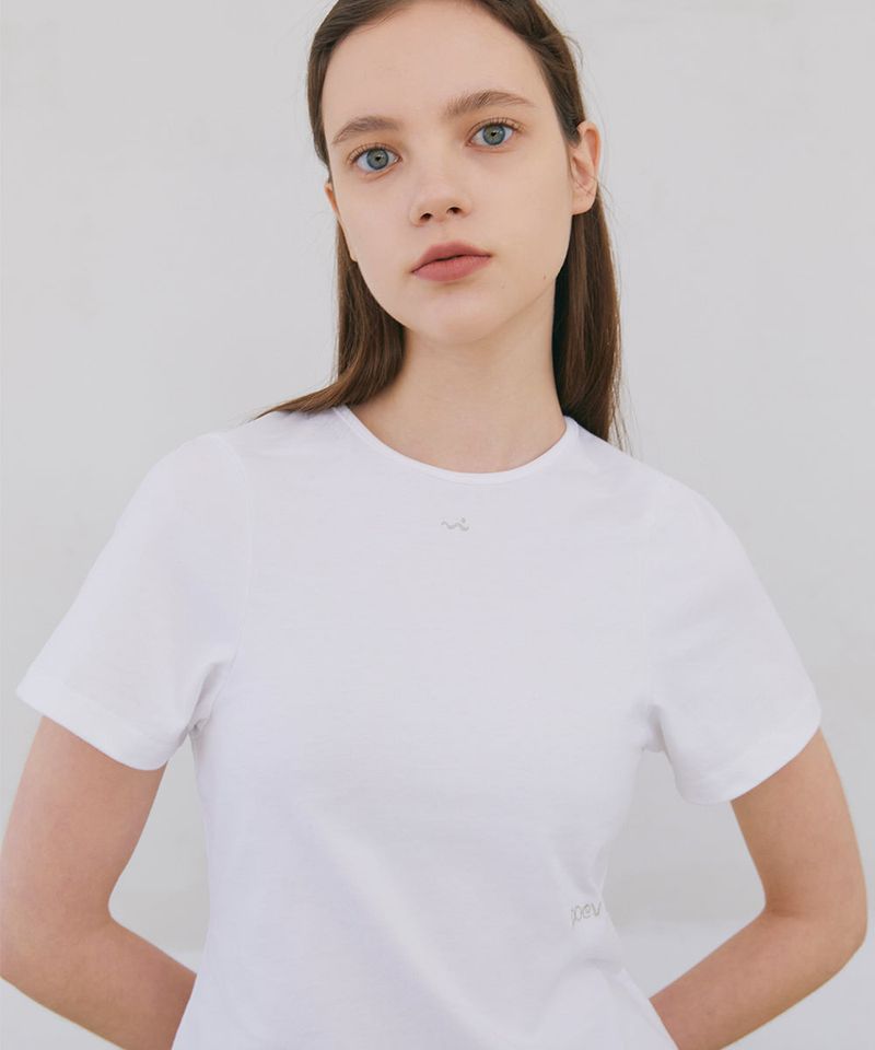 Poev Arched T-Shirt - White