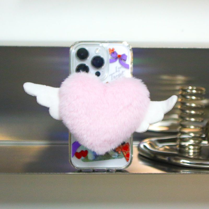 【MADE】Plush Big Heart Smart Tok / Pesto 27.