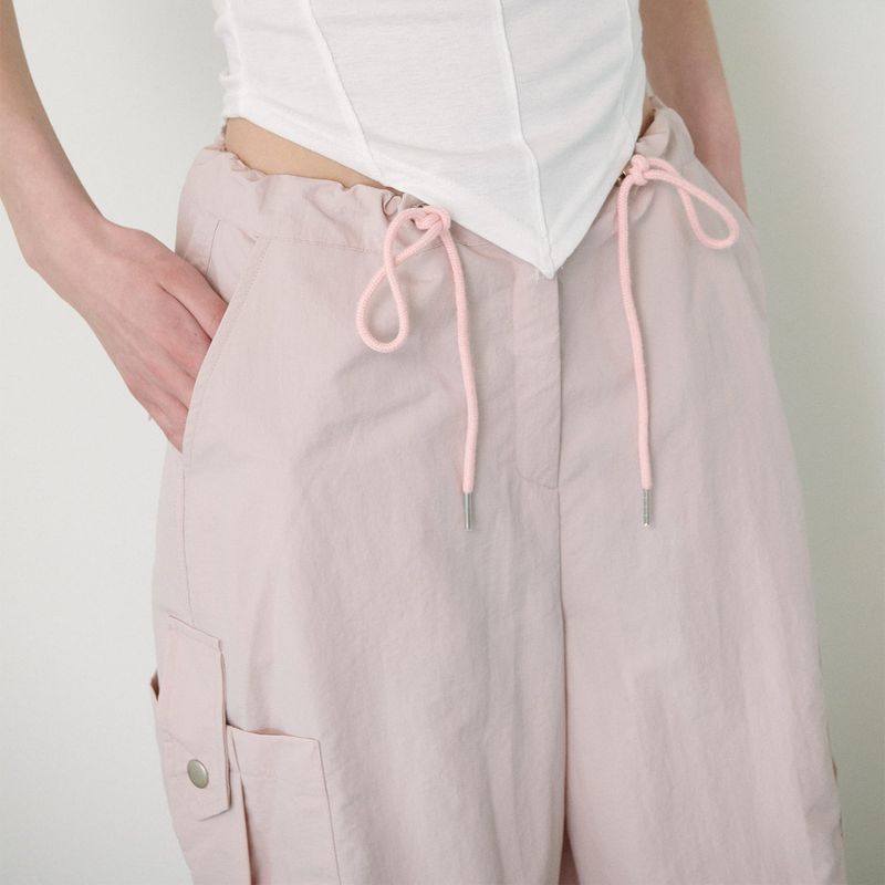 SUMMER CARGO PANTS, PINK