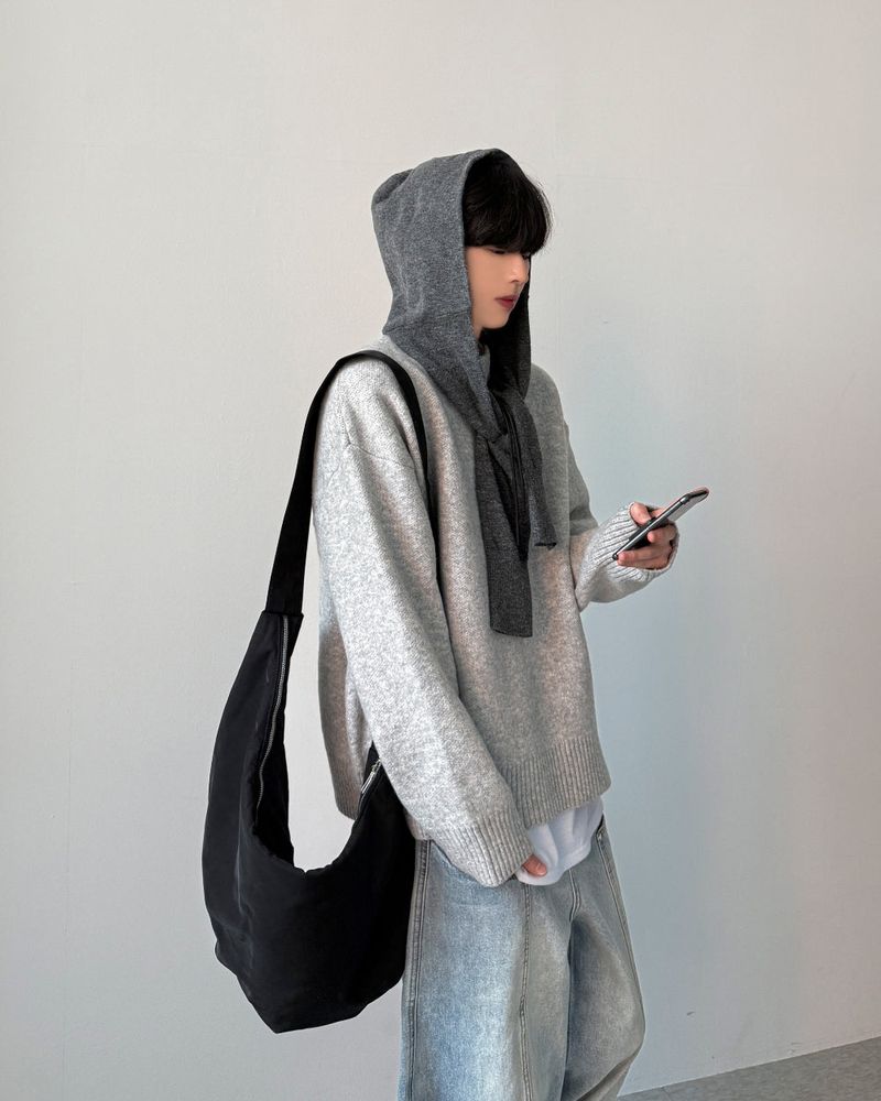 Julie Muffler Hood Knit