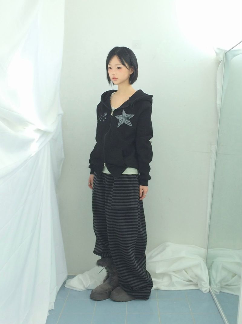 Swalstar Two-Way Hooded Zip-Up