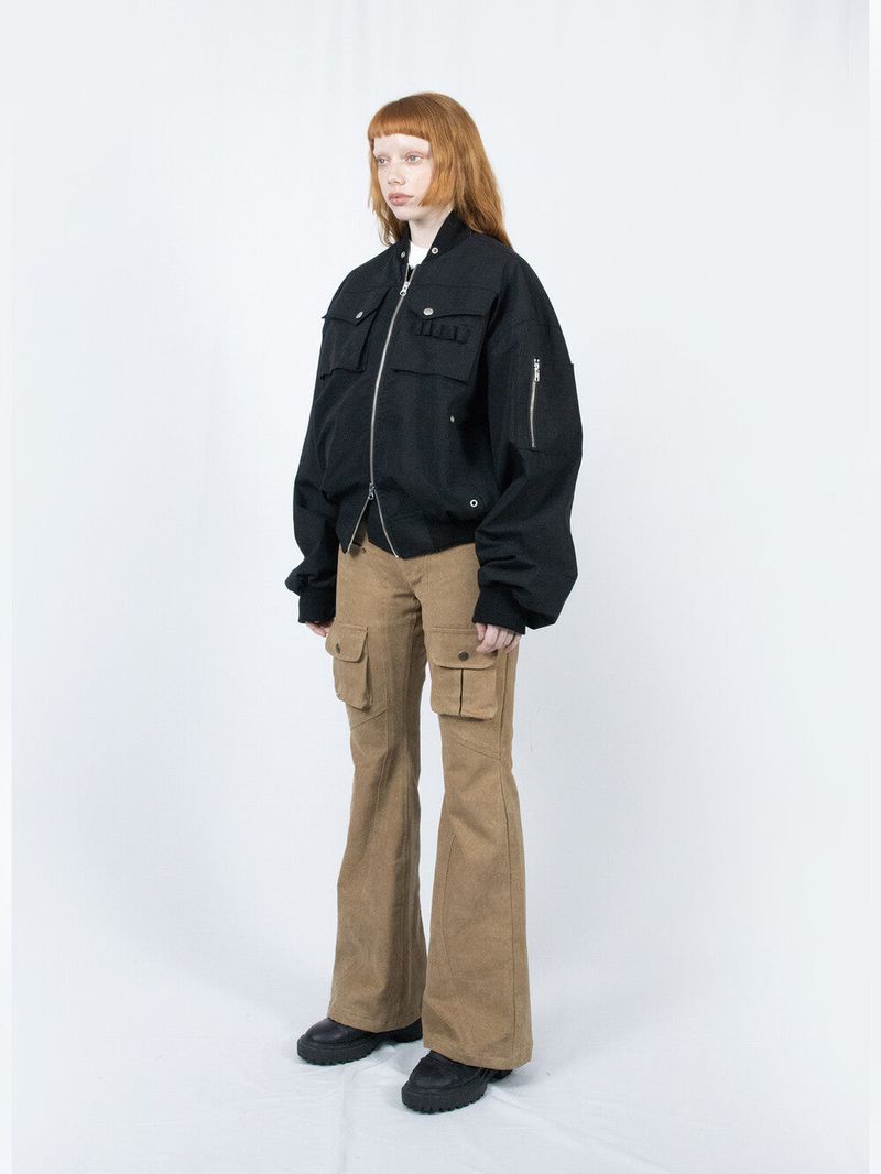 Ripstop Bomber Jacket (Black)
