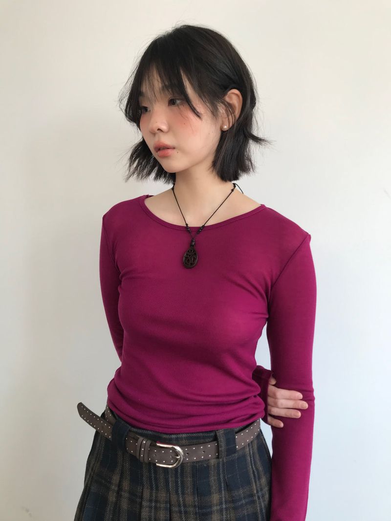 Metal Inlay Belt (3color)