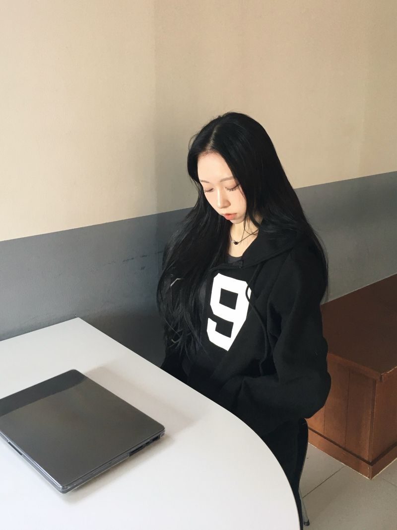 [SET] 99 Round Sweat Hoodie (3c)