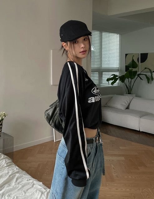 Aensseo Velvet Track Over Tee