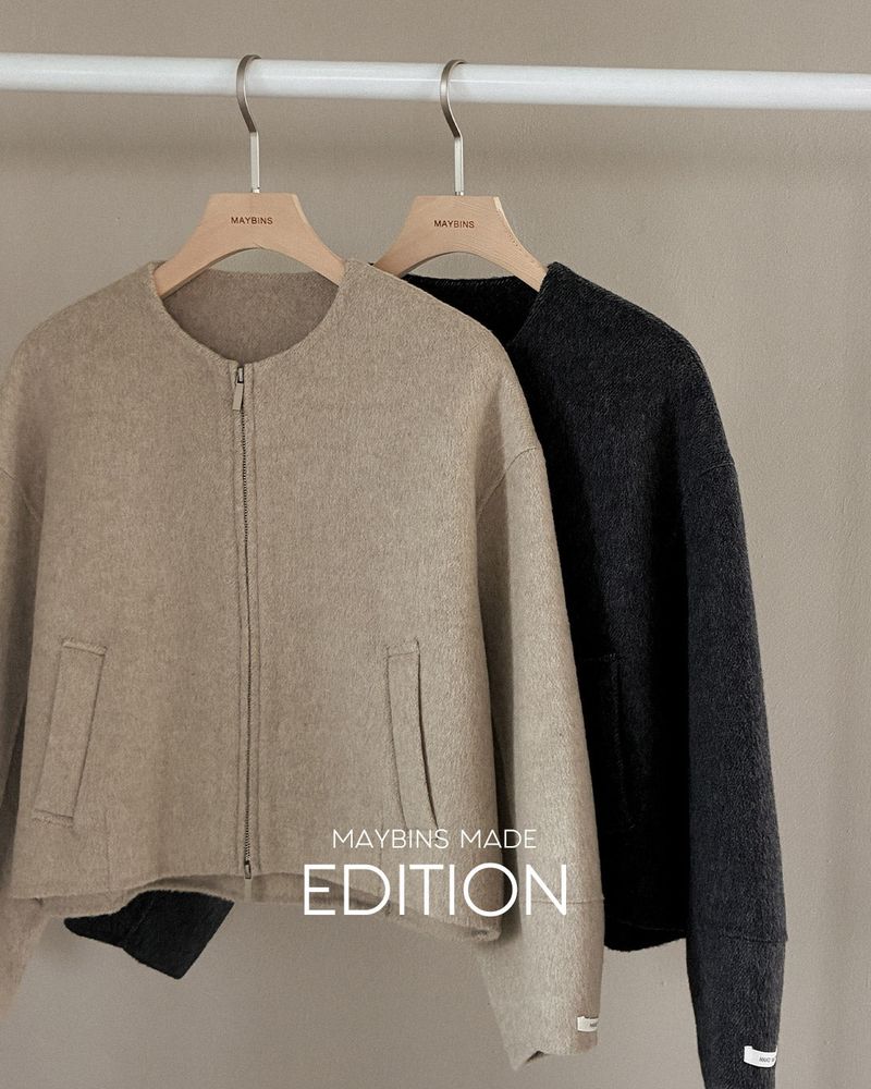 [MADE] Rene Handmade Zip-Up Jacket
