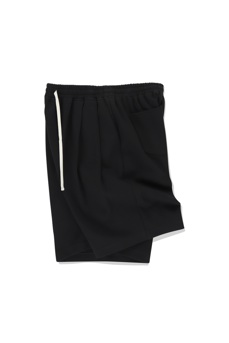 COTTON PINTUCK SHORTS