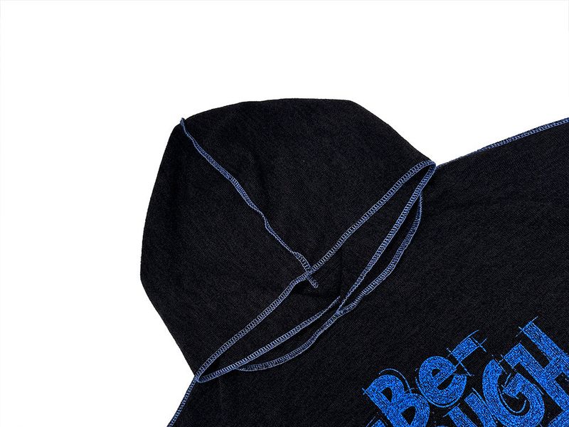 Enough Hooded Half Knit
