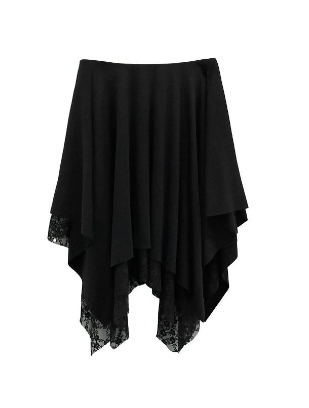 Softy Lace Layered Tiered Skirt