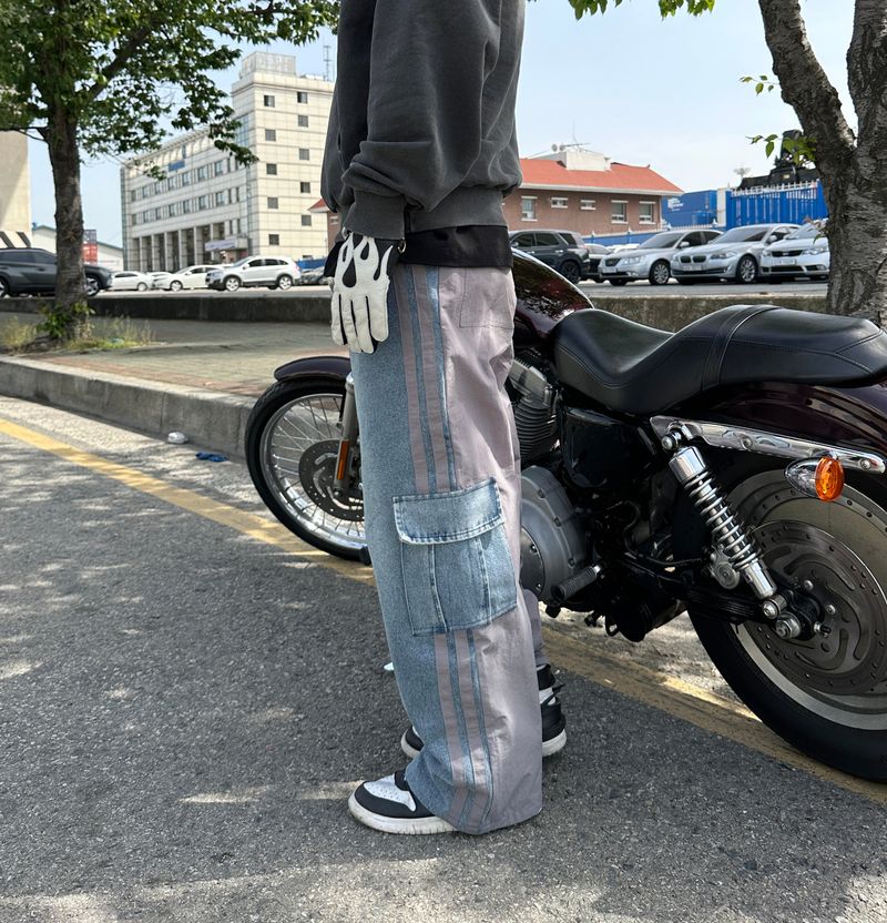 Denim Half Unissex Pants