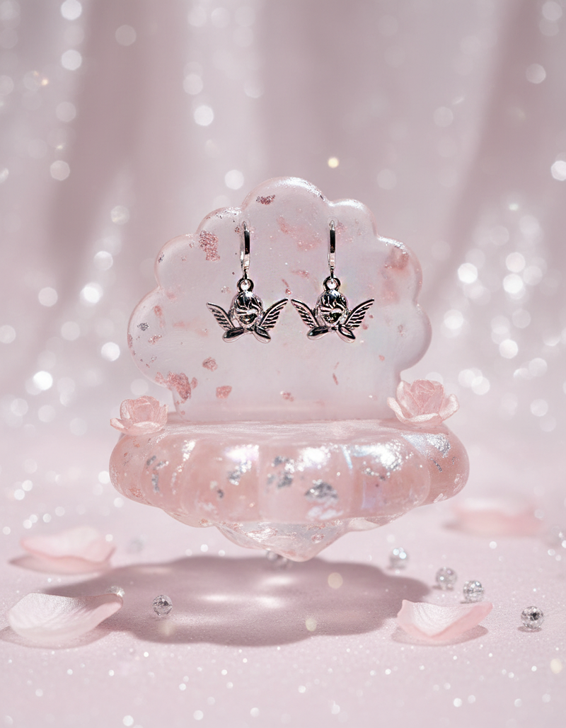 Petit Angel Huggies Piercing - Silver Color