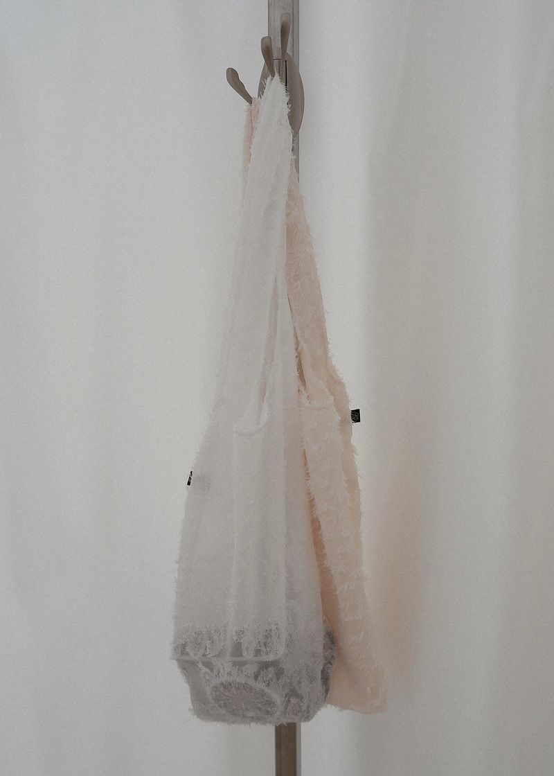 Lace Market Bag_Beige