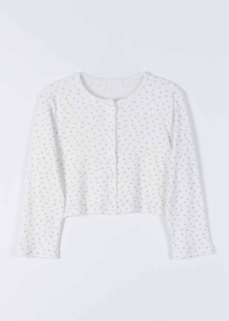 BLOSSOM CROP CARDIGAN
