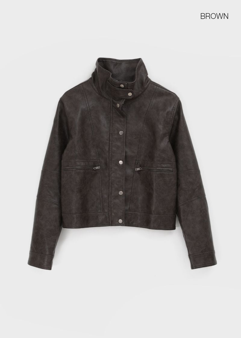 [MADE] Dane Leather Jacket