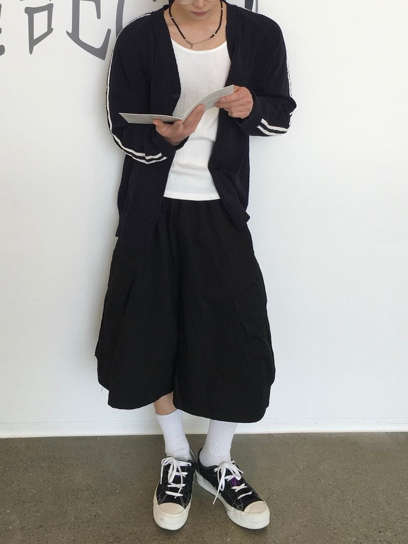 Dumbo Cargo Cotton Bermuda Pants 5C